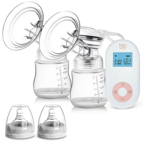 Costway Electric Double Breast Pump, Breast Pump, Portable Dual Suction Nursing Breastfeeding Pum... | Walmart (US)