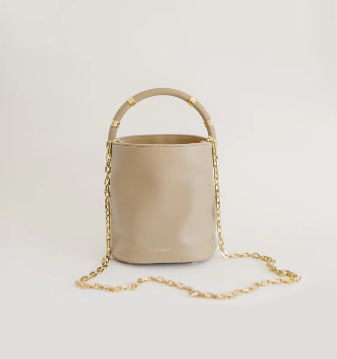 J. LOWERY MAX MINI Bucket Bag | Stone | J. LOWERY