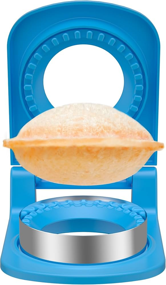 HiYZ Sandwich Cutter and Sealer - Stainless Steel Decruster Sandwich Maker - Peanut Butter and Je... | Amazon (US)