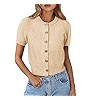 PRETTYGARDEN Womens Summer Cardigan Short Sleeve Sweater | Amazon (US)