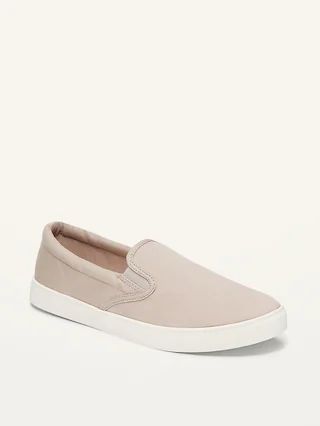 Canvas Slip-On Sneakers For Women | Old Navy (US)