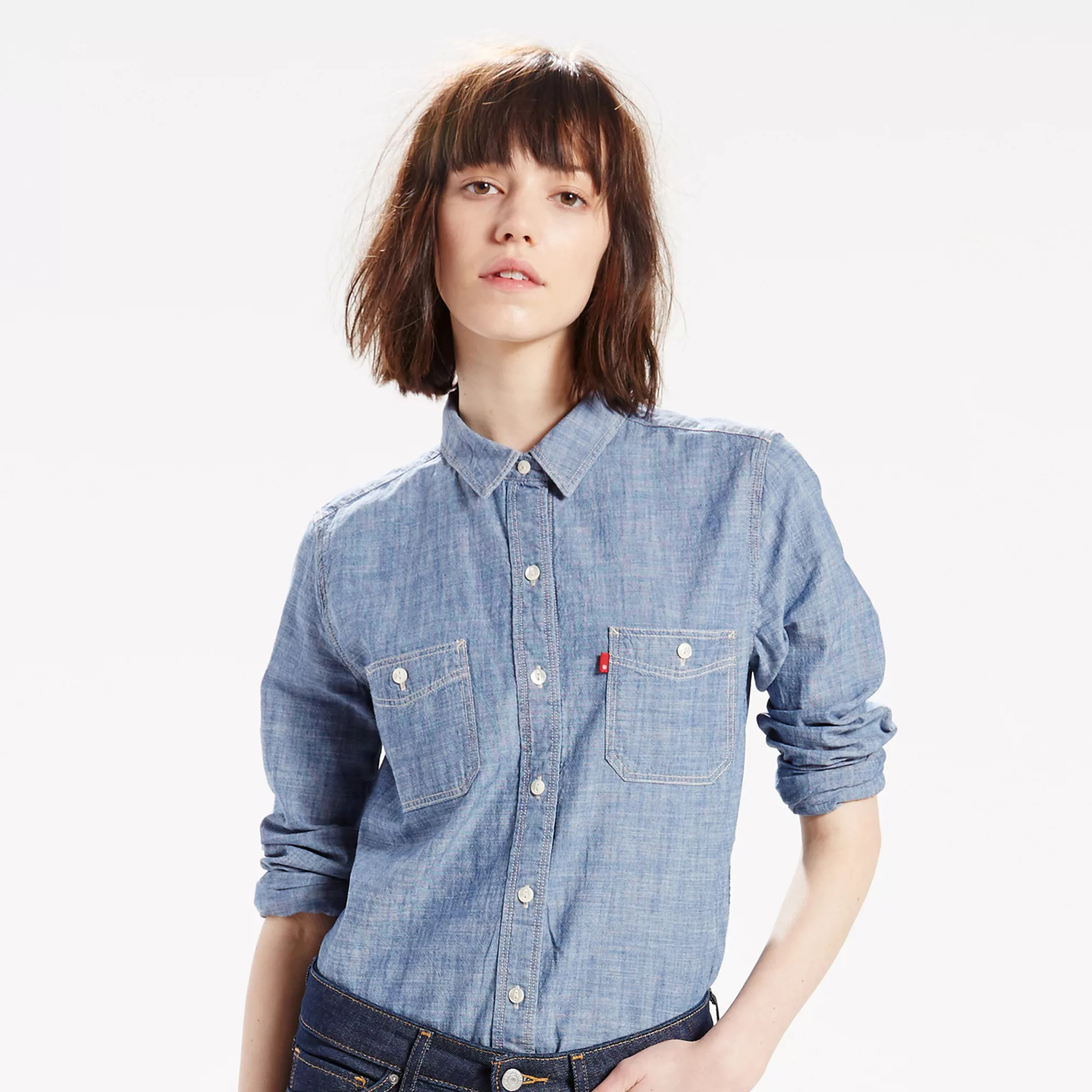 Women's Levi's Boyfriend Chambray Shirt | Kohl's