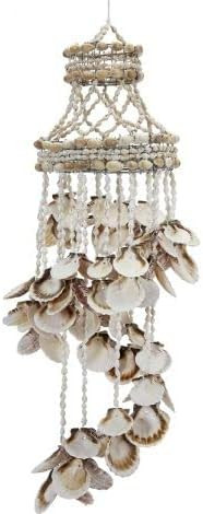 1PC Pecten Shells Spiral Shape Wind Chimes Hanging Seashell Wind Chimes for Indoor or Outdoor Law... | Amazon (US)