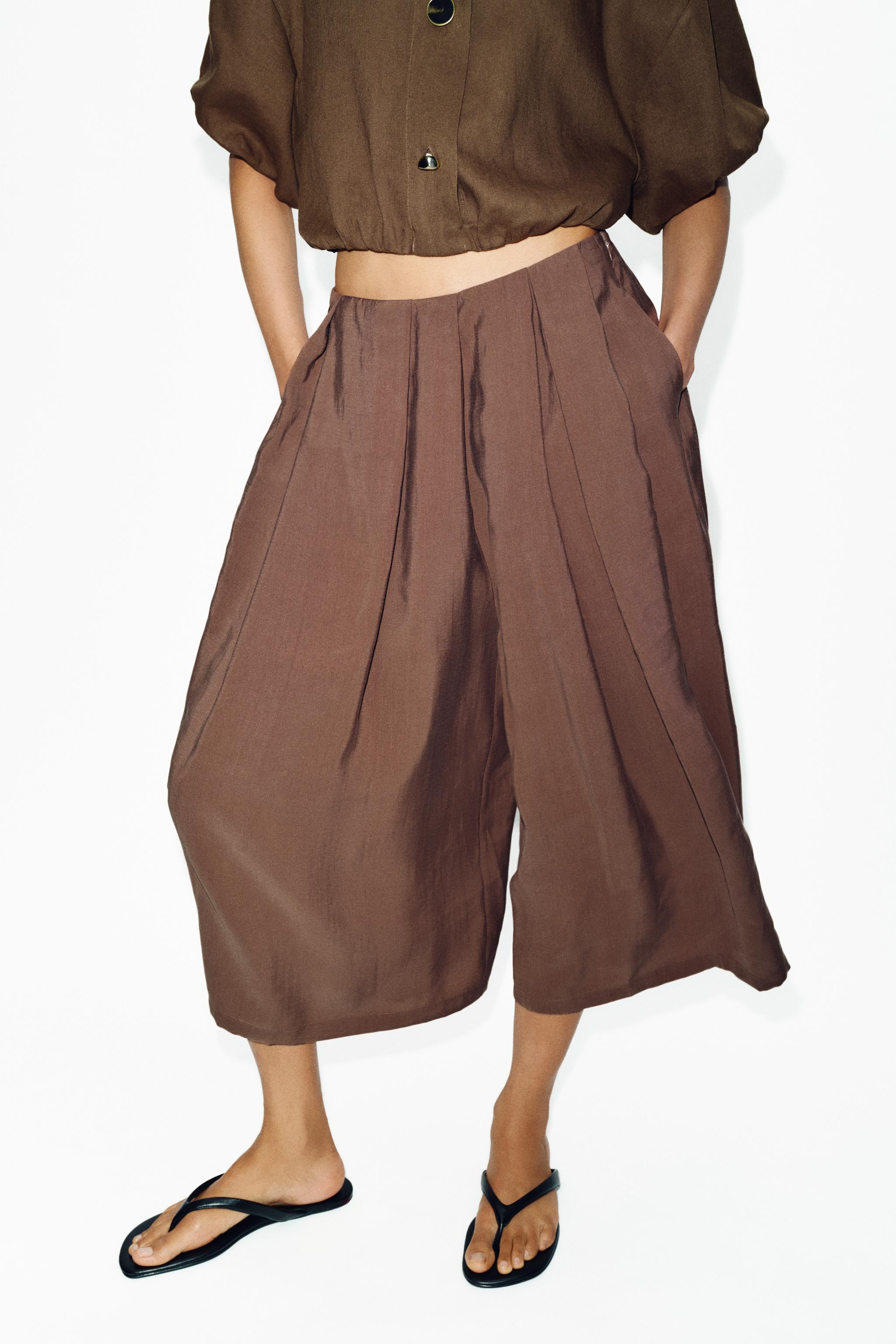 LONG FLOWY SHORTS | Zara US