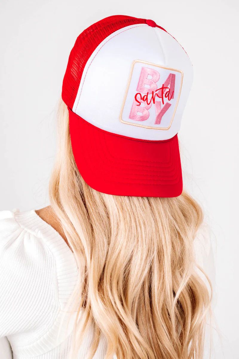 Santa Baby Hat - Red | The Impeccable Pig