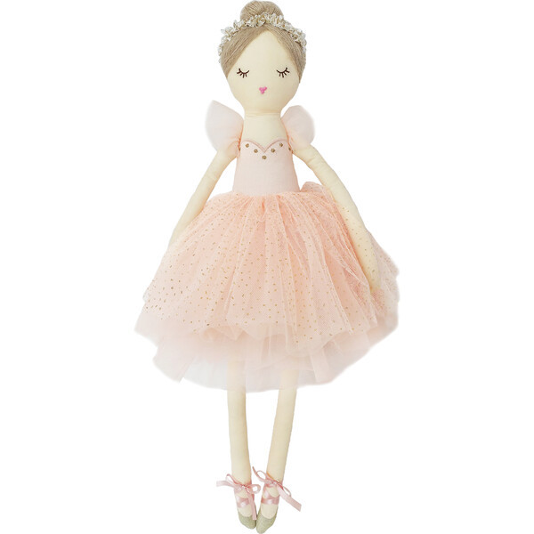 Belle Ballerina Doll, Pink | Maisonette