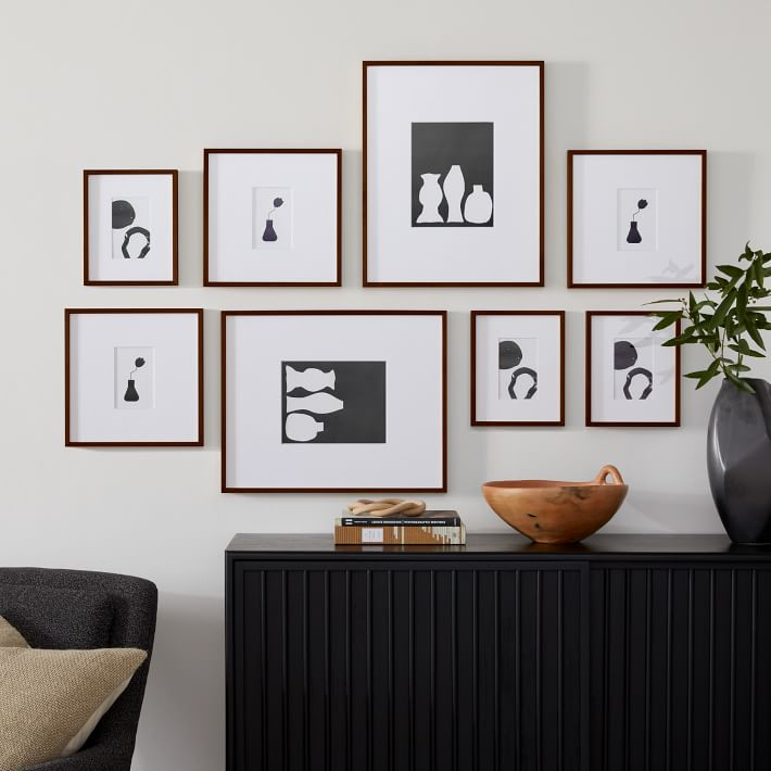 The Family Photo Wall Gallery Frames Set (Set of 8) | West Elm (US)
