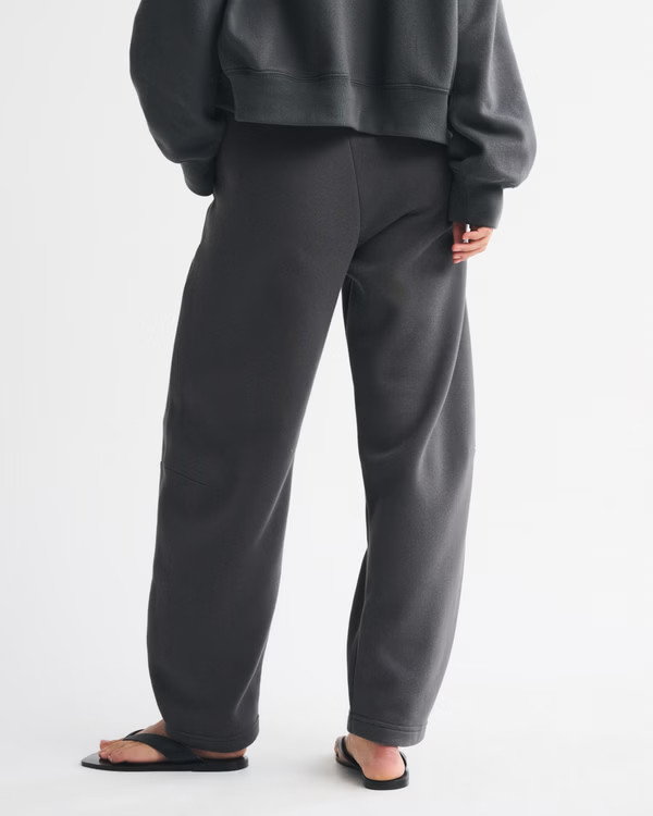 High Rise Sunday Barrel Sweatpant | Abercrombie & Fitch (US)