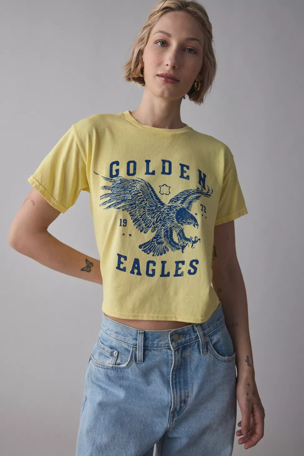 Golden Eagles Graphic Slim Tee | Urban Outfitters (US and RoW)