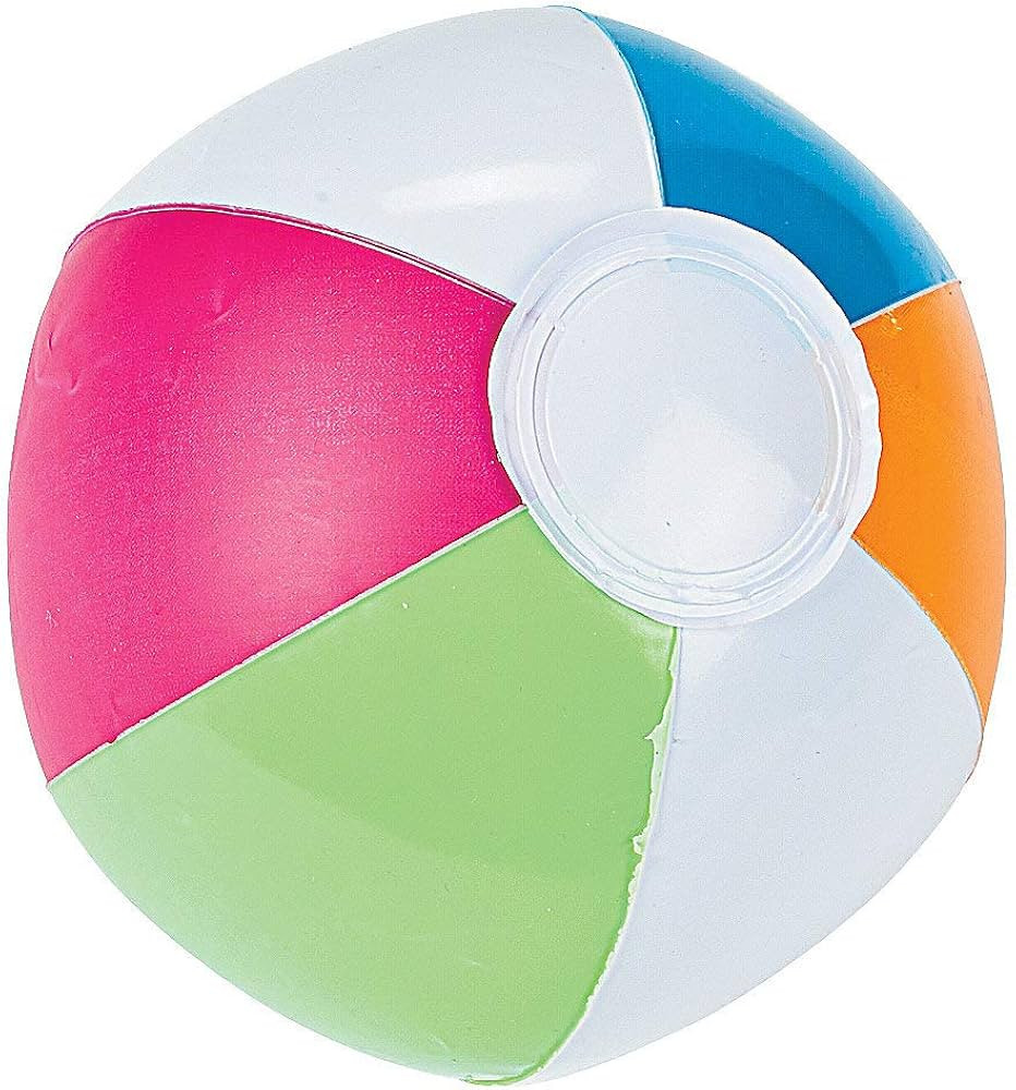 Mini Beach Balls - Bulk Set of 12 - Summer, Pool and Beach Party Favor Toys | Amazon (US)