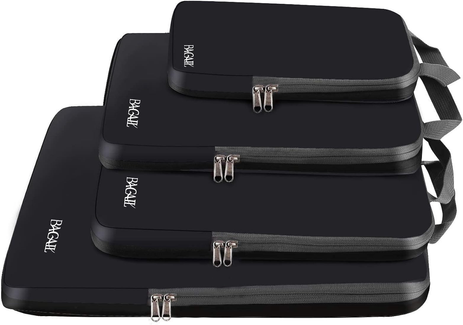 BAGAIL 4 Set/5 Set/6 Set Compression Packing Cubes Travel Accessories Expandable Packing Organize... | Amazon (US)