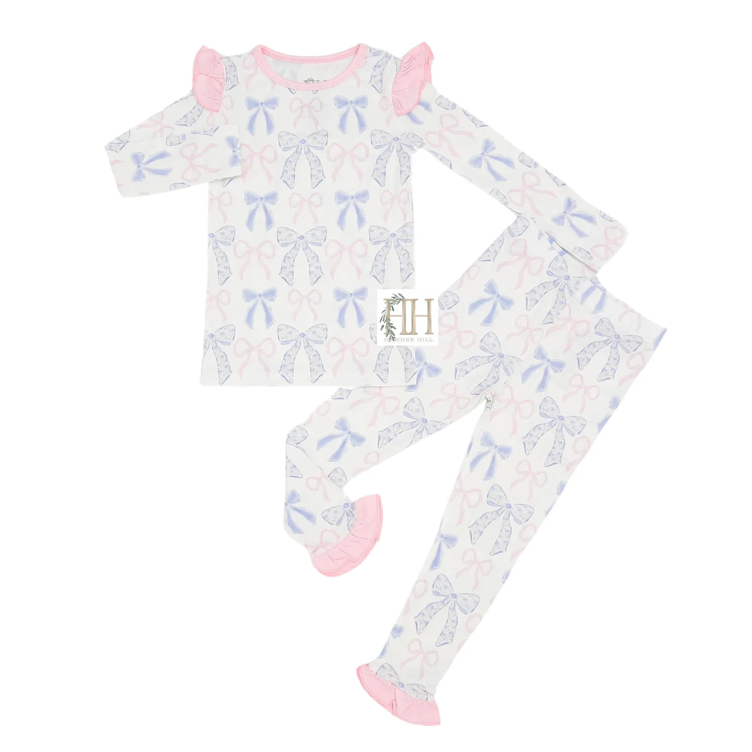 Girls Born to Bloom Loungewear Set | Hamner Hill