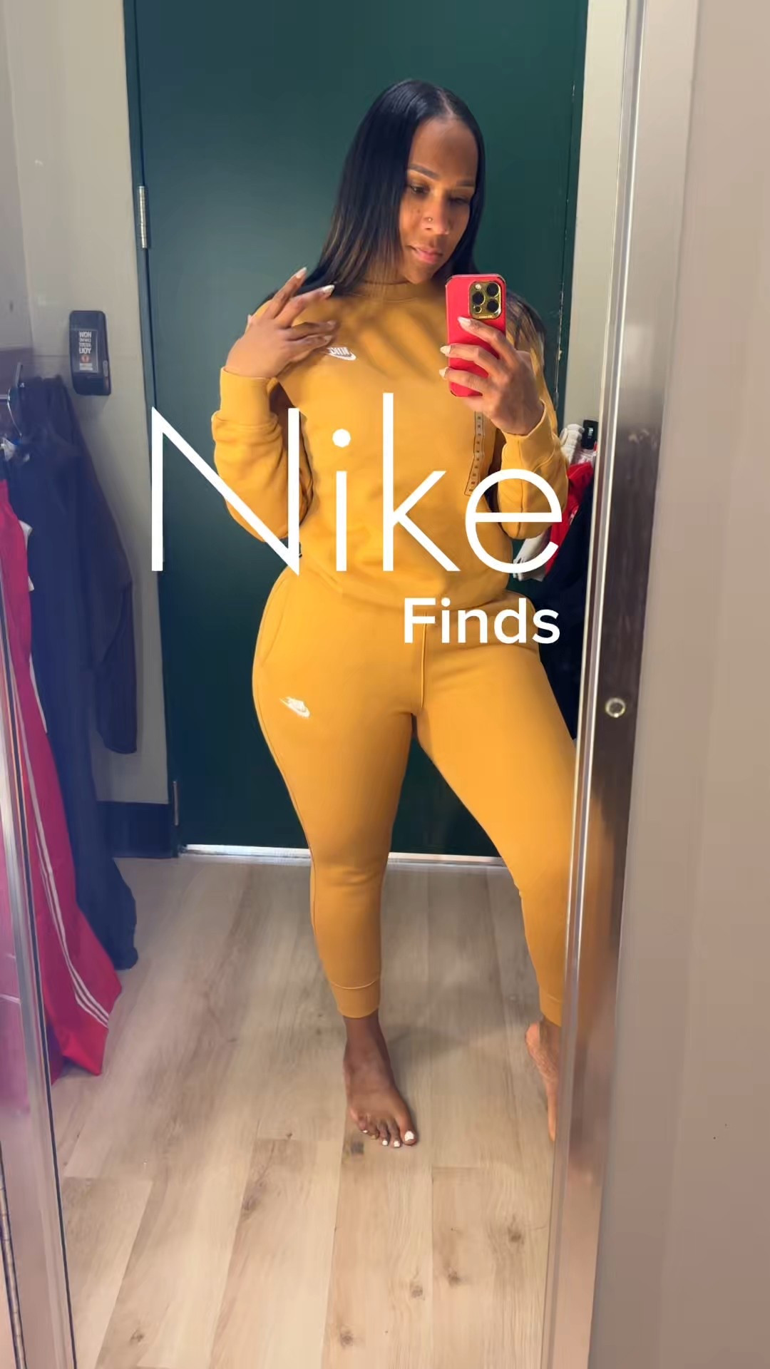 I love this color, I found this in the men’s section 😅

I’m 5’7 | 180 lbs 
Tops: XSmall
Bottoms: Small

#LTKStyleTip #LTKBeauty #LTKWorkwear