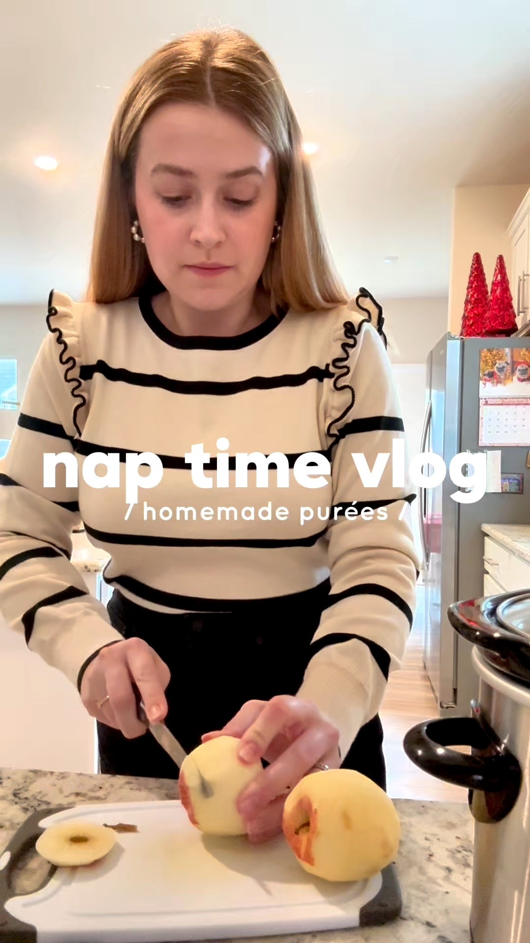 I make all of my daughters purées at home so spend a nap time with me while I make apple and prune purée. This baby food maker is so easy and I love getting to cook for my daughter.

#LTKvlog #LTKmomlife #LTKBaby