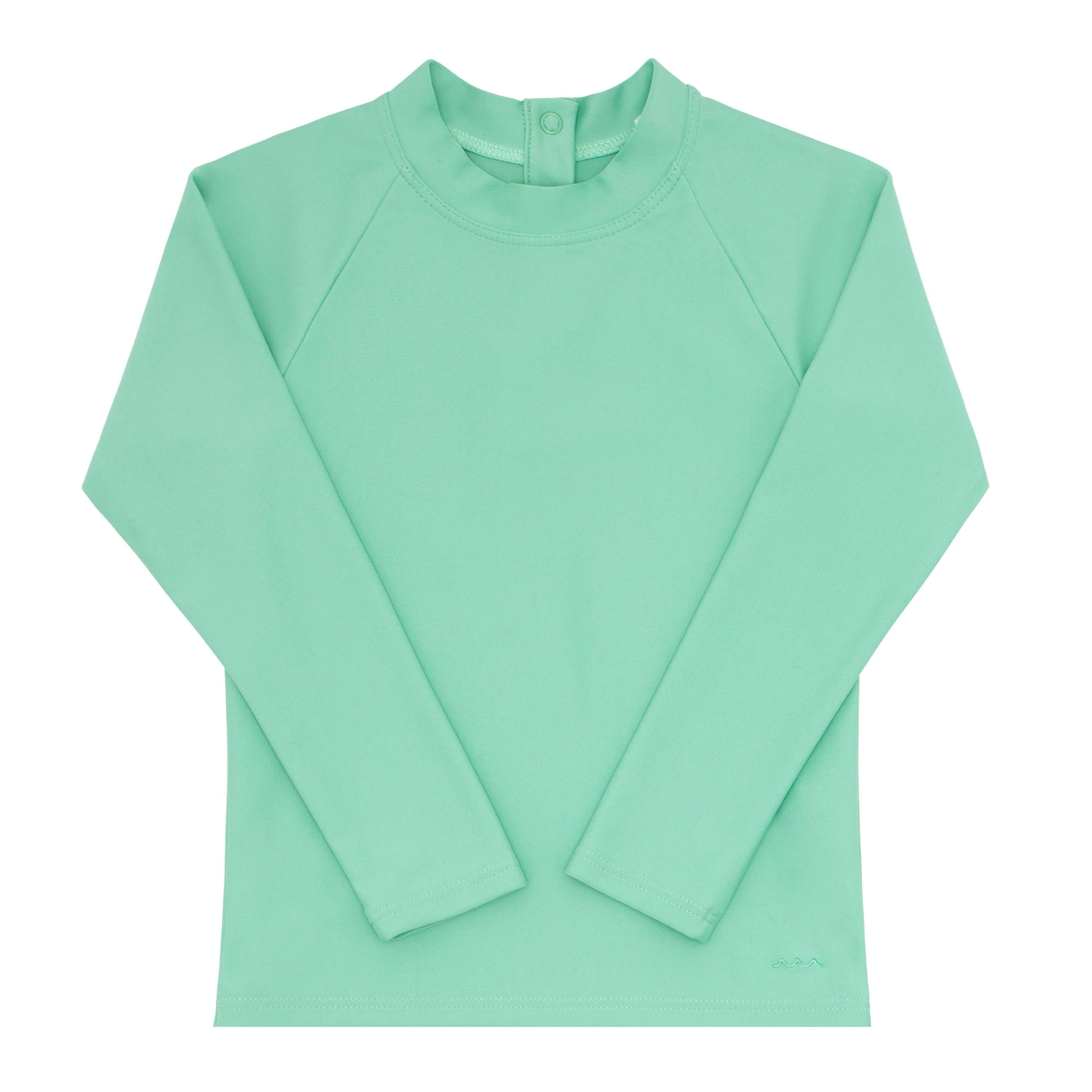 unisex abaco green rashguard | minnow
