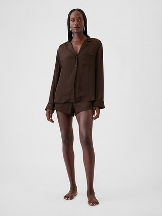 Satin PJ Shorts | Gap (US)