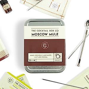 Moscow Mule Cocktail Kit - The Cocktail Box Co. Premium Cocktail Kits - Make Hand Crafted Cocktai... | Amazon (US)