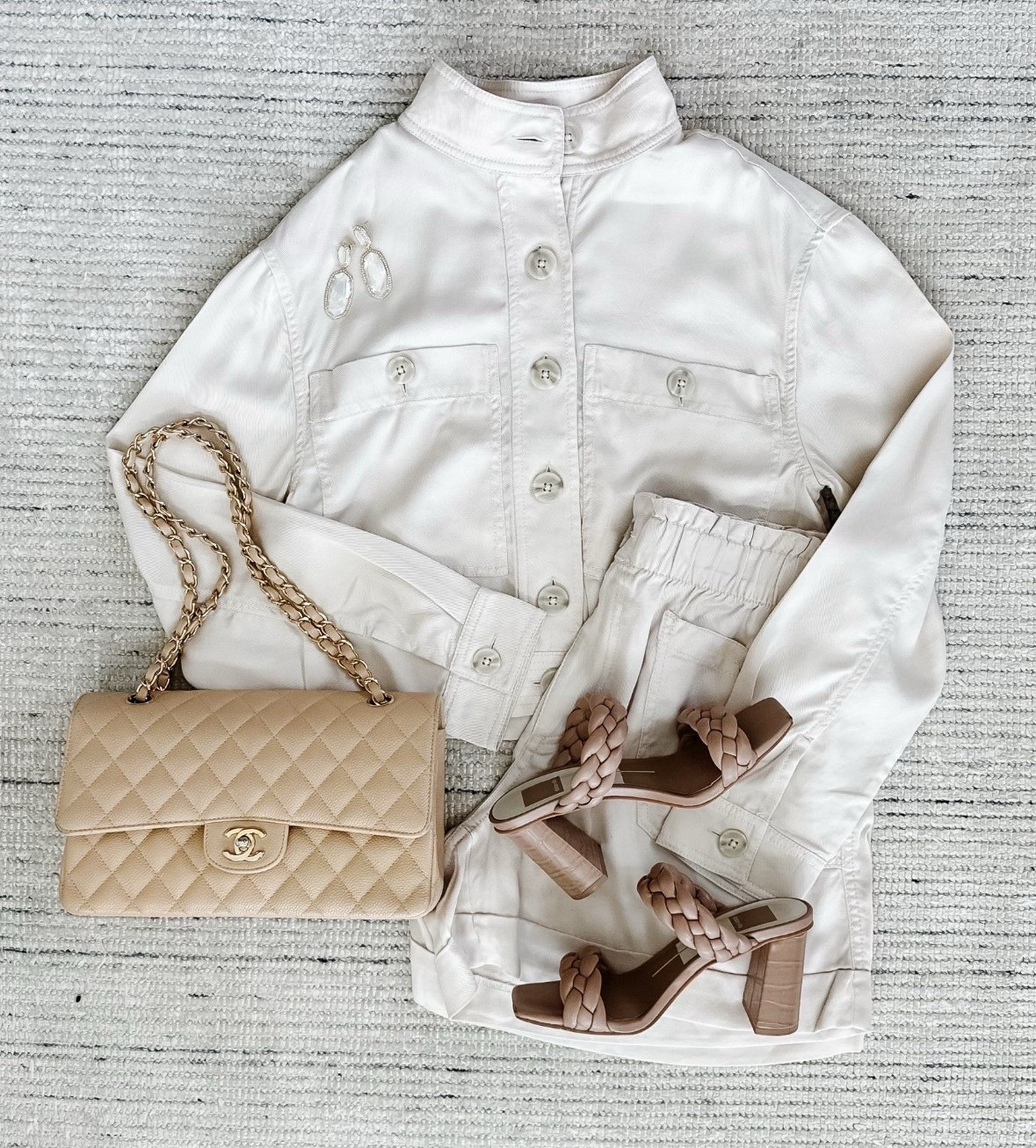 Spring outfit with matching set! Styled with sandals for a chic look. 

#LTKSeasonal #LTKStyleTip