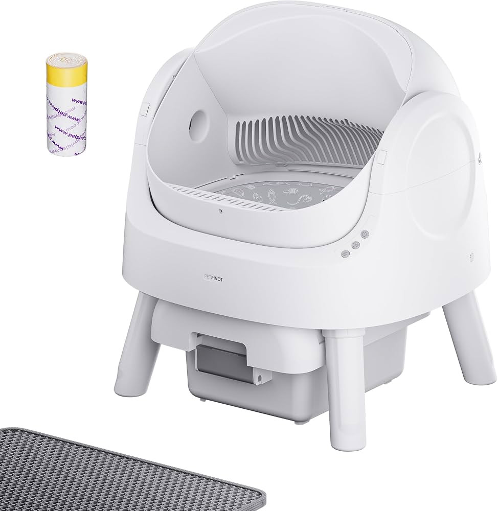 Autoscooper 11 Open-Top Self Cleaning Cat Litter Box, Automatic Cat Litter Box for Multiple Cats ... | Amazon (US)