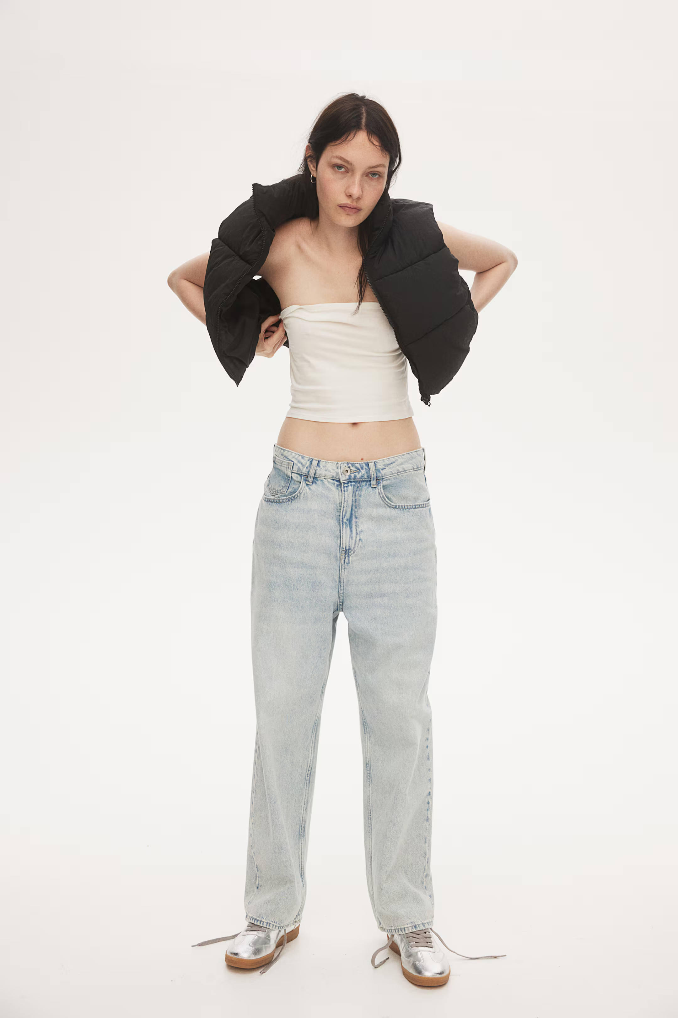 Puffer Vest - Black - Ladies | H&M US | H&M (US + CA)