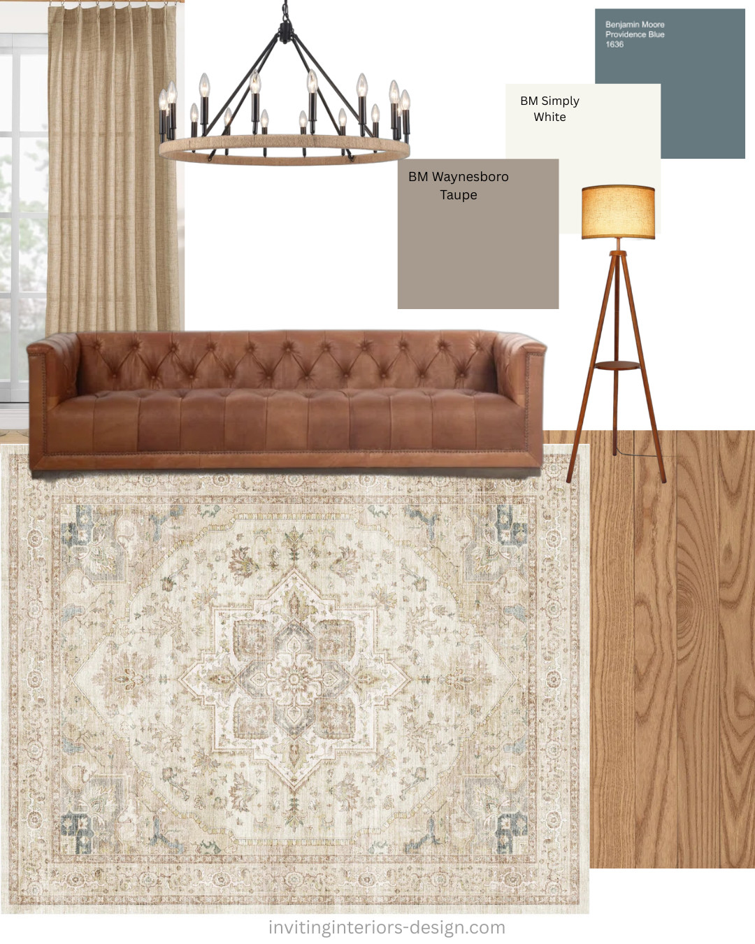 Steal this idea...!
Honey Oak floors that will always sparkle! ✨ 
Do you need a mood board for your honey oak floors? Comment 'mood' and I will send you fees and services list.
Follow and comment 'honey' and I will send you all these links. Yes, even the tufted, leather sofa link!
#honeyoak #goldenoak #leather #moodboard #colourpalette #invitinginteriors #HumanDesigner #lifebydesign #drapery #curtains #amazonmusthaves #AmazonHome #wayfairhome #wayfairfinds #amazonfinds #wayfairdeals #designerinspo 

 #LTKhome #LTKmodest #LTKfamily