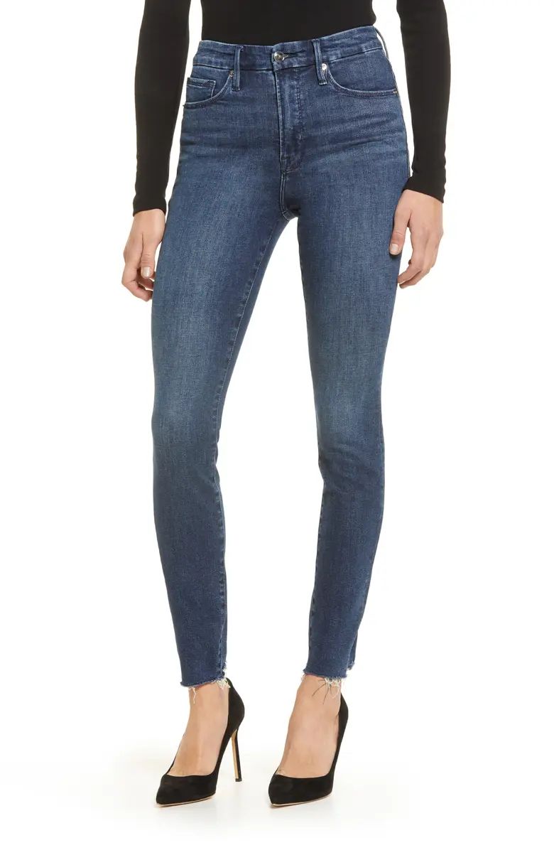 Good Legs Raw Hem Skinny Jeans | Nordstrom