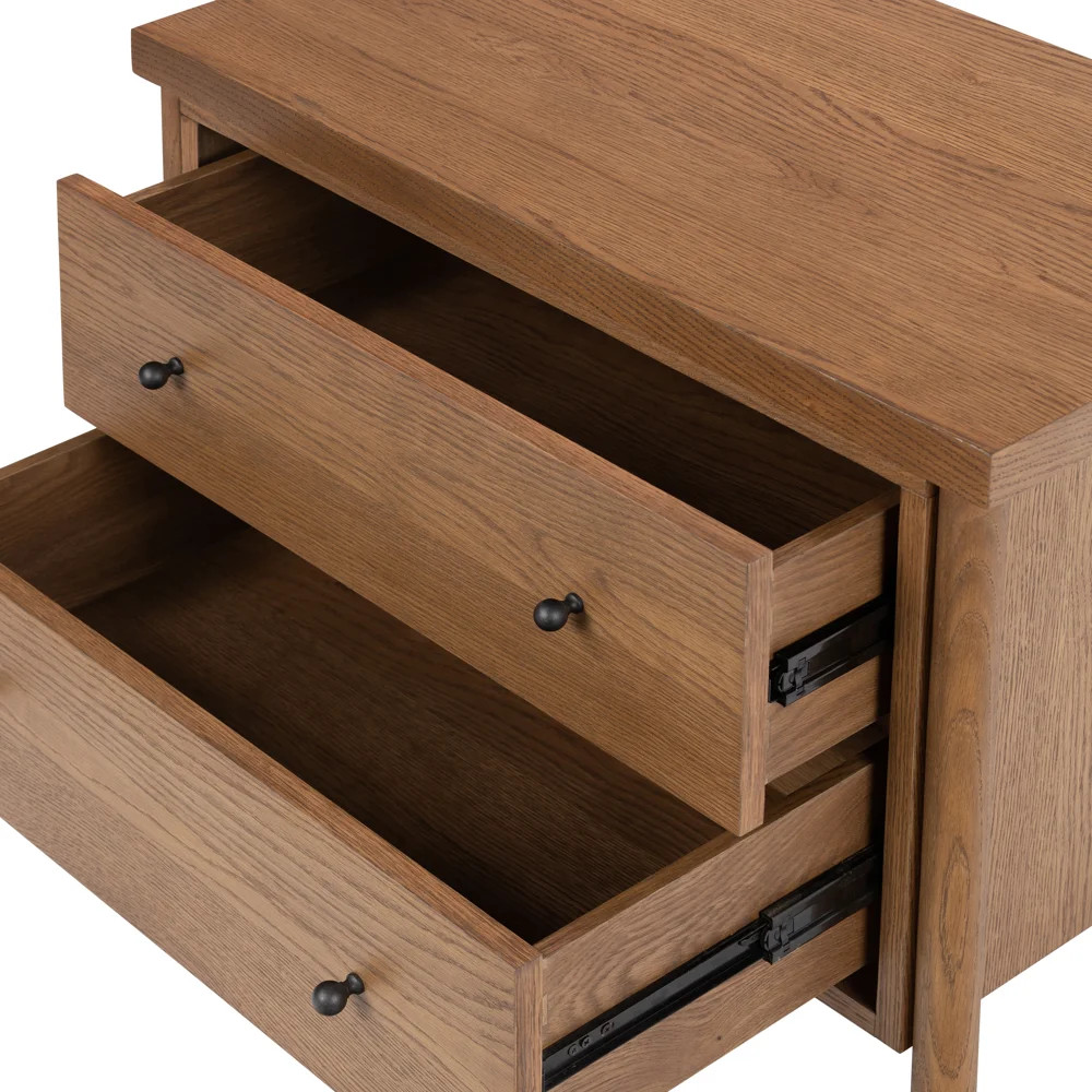 Birch Lane™ Linda 2 - Drawer Nightstand | Wayfair | Wayfair North America