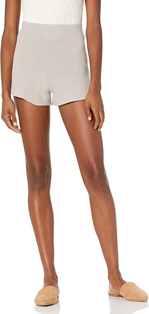 The Drop Women's Faith Pull-On Ribbed Sweater Short | Amazon (US)