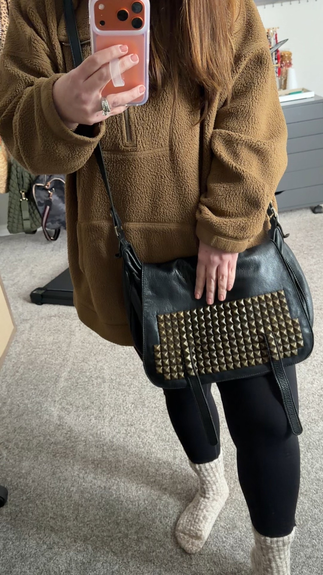 Stopped by my favorite vintage store and found this beautiful messenger bag!! This brand was bought by another company, but you can still
find these on reseller sites!

Thinking I want to bring this bag to LA when we go on our winter break trip!

#LTKTravel #LTKdayinmylife #LTKOver40