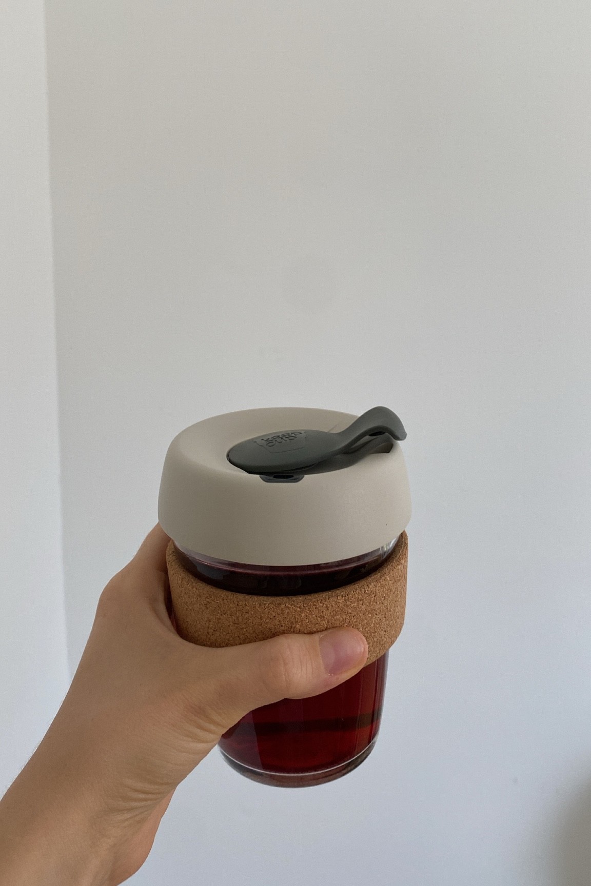 The perfect travel coffee or tea glass mug #LTKtravel #LTKcoffee #LTKtea #LTKglassmugs 