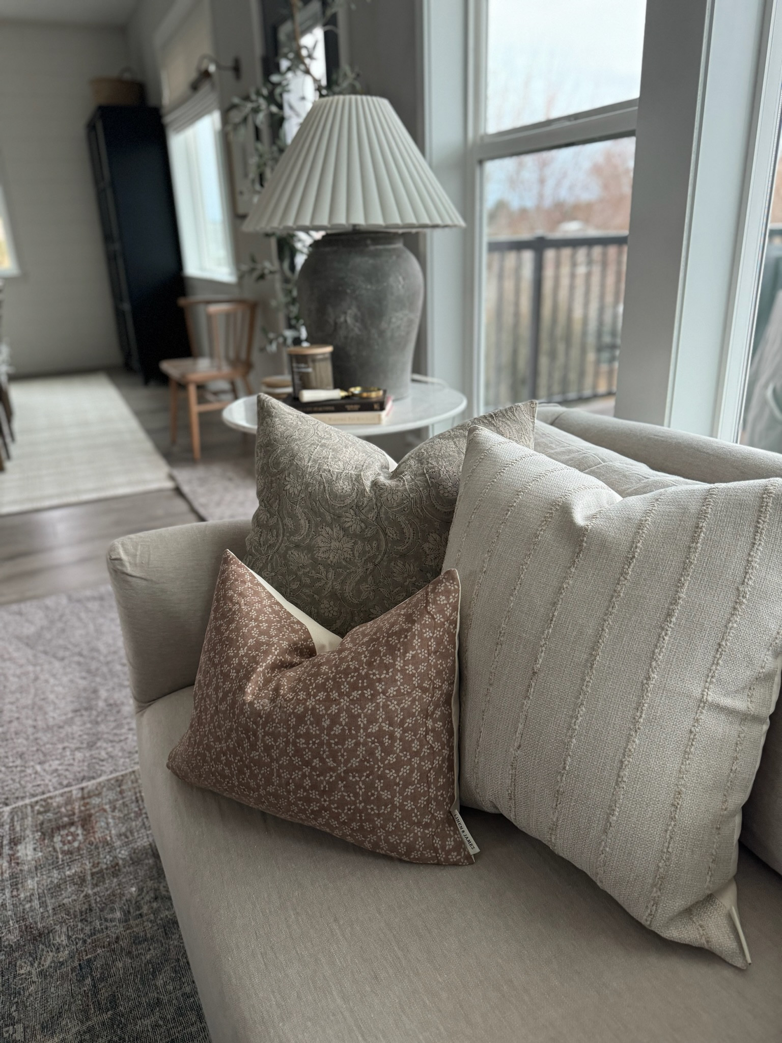 The cutest throw pillow pairing for the spring and summer months! I always love utilizing a combination of colors, patterns, and sizes for the optimal look! Linking my favorite inserts as well! 

#LTKstyletip #LTKhome #LTKfindsunder100