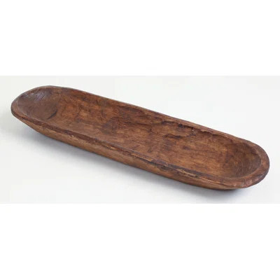 Rustic Baguette Dough Bowl Size: 6" H x 40" W x 2.5" D, Finish: Green | Wayfair North America