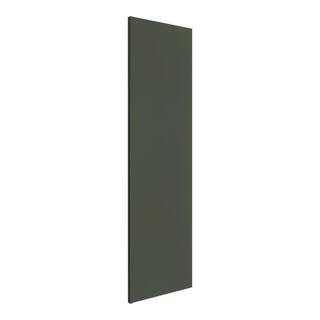 Avondale/Leyton 24 in. W x 90 in. H Refrigerator End Panel in Fern Green | The Home Depot