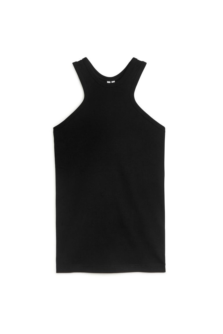 Ribbed Racer Tank | H&M (UK, MY, IN, SG, PH, TW, HK)