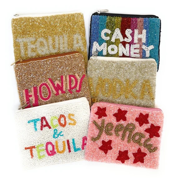 Coin Pouch YEEHAW Beaded Purse Fall Accessories Beaded | Etsy | Etsy (US)