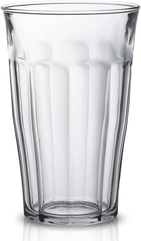Duralex Made In France Picardie Tumbler Set of 6,16.87 oz | Amazon (US)