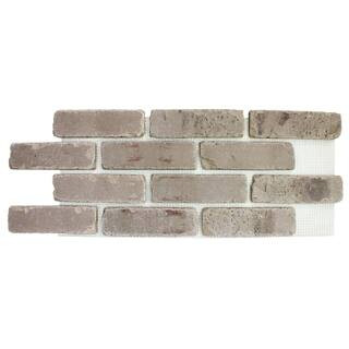 28 in. x 10.5 in. x 0.5 in. Brickwebb Olympus Thin Brick Sheets (Box of 5-Sheets) | The Home Depot