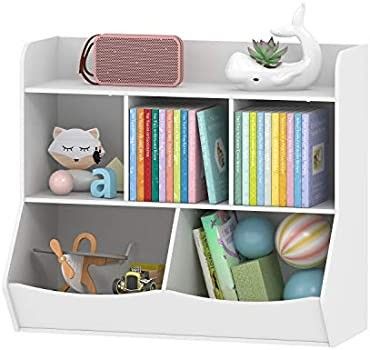 UTEX Toy Storage Organizer with Bookcase, Kid’s Multi Shelf Cubby for Books,Toys, Storage Organ... | Amazon (US)
