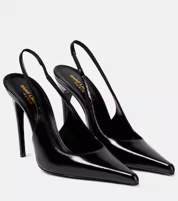 Vendome 110 leather slingback pumps | Mytheresa (UK)