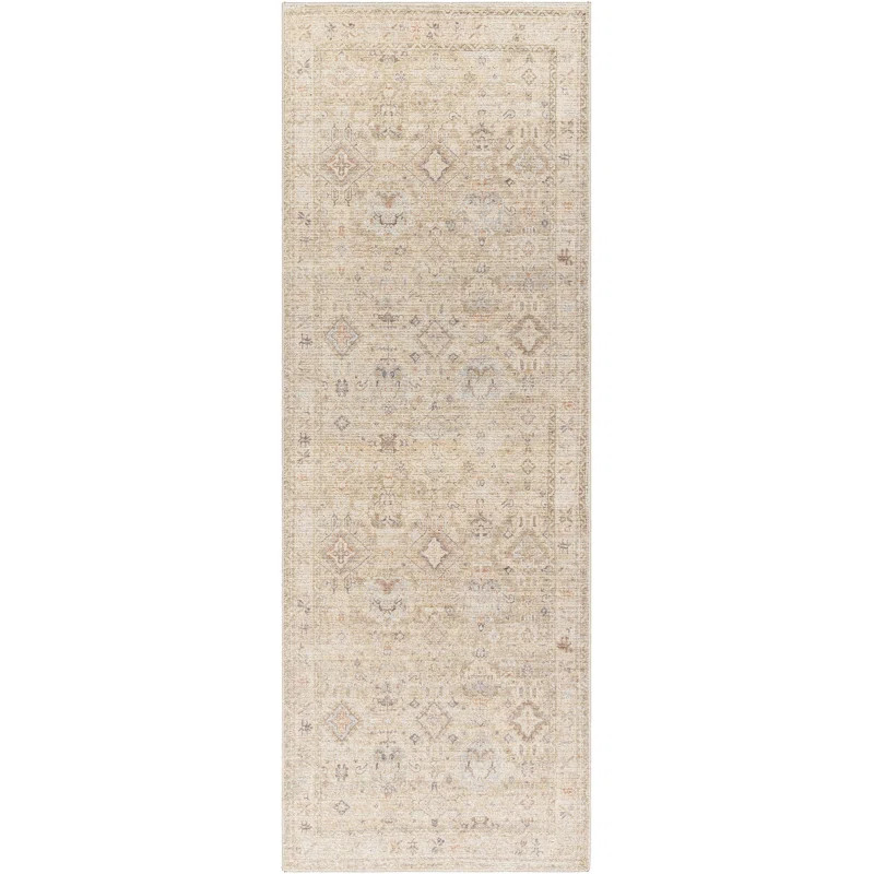 Becki Owens x Livabliss Vintage Traditional Oriental Boho Medium Brown Area Rug | Wayfair North America