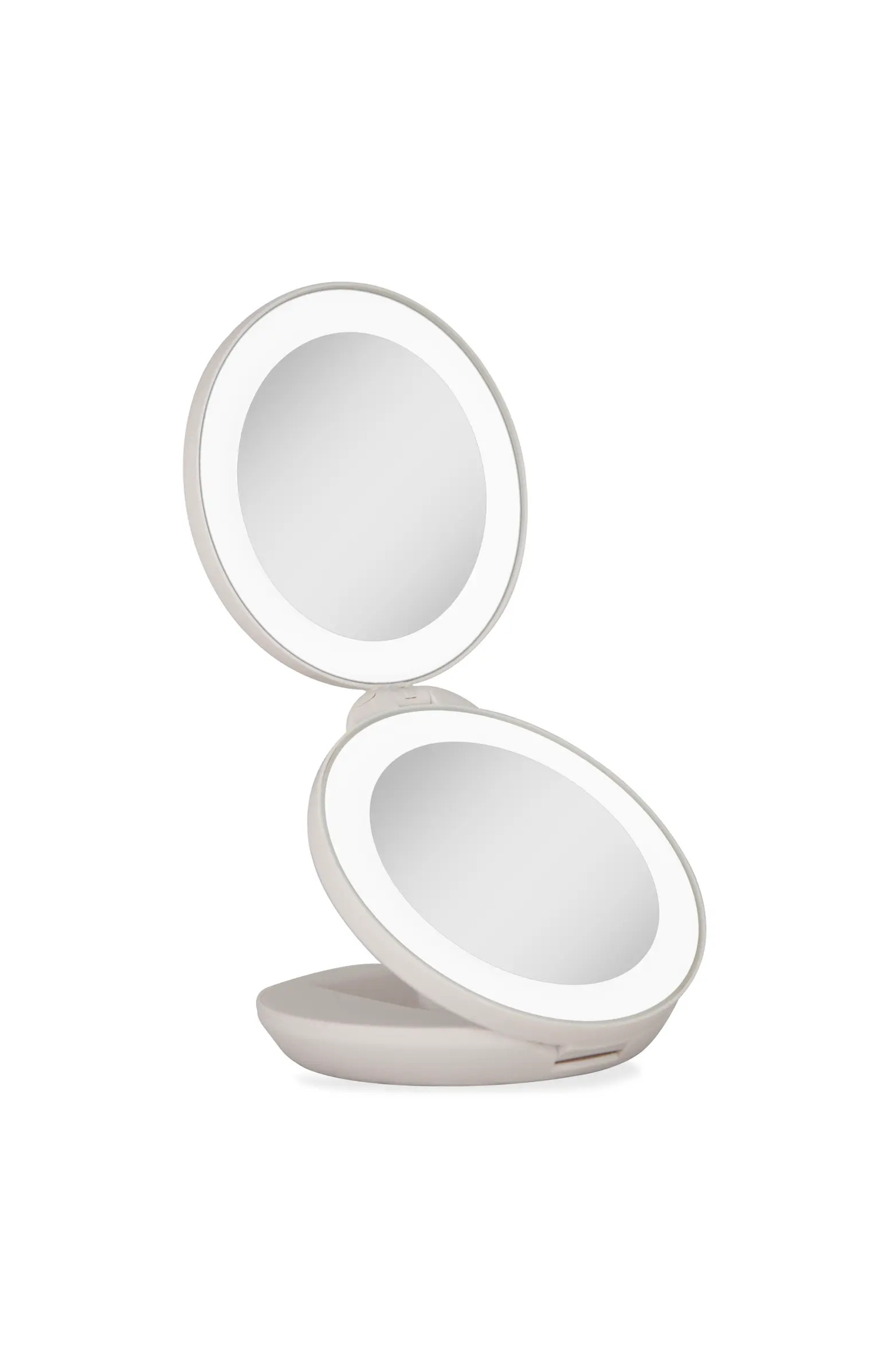 Lighted Travel Mirror with Magnification & Folding-to-Compact | Nordstrom