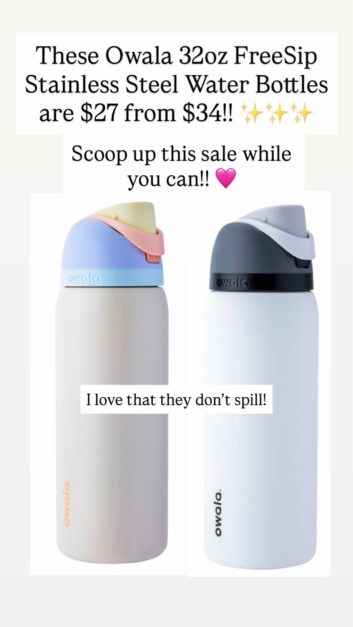 Owala water bottles

#LTKKids