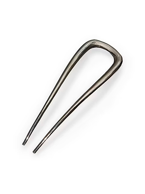 Deborah Pagani Small Sleek Silverplated Hair Pin | Saks Fifth Avenue