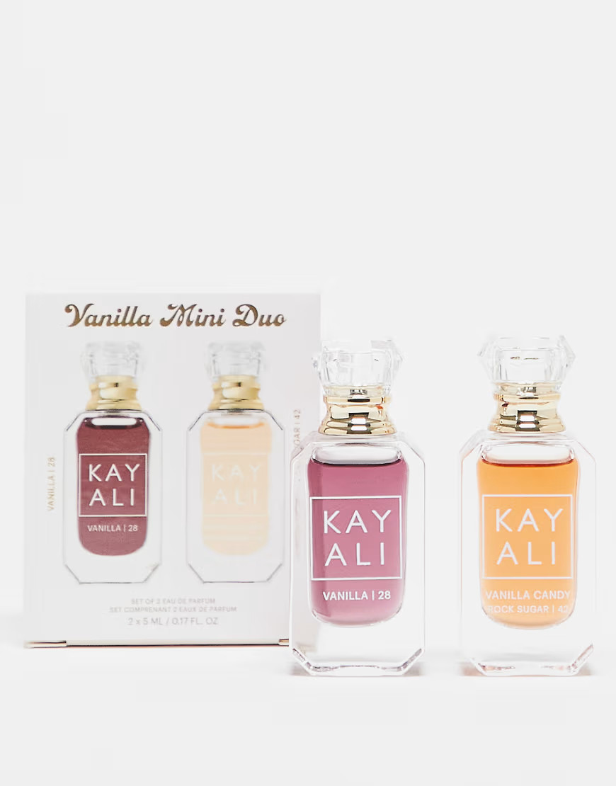 KAYALI Vanilla & Candy Rock Sugar Mini Duo 2 x 5ml - 14% Saving-No colour | ASOS (Global)