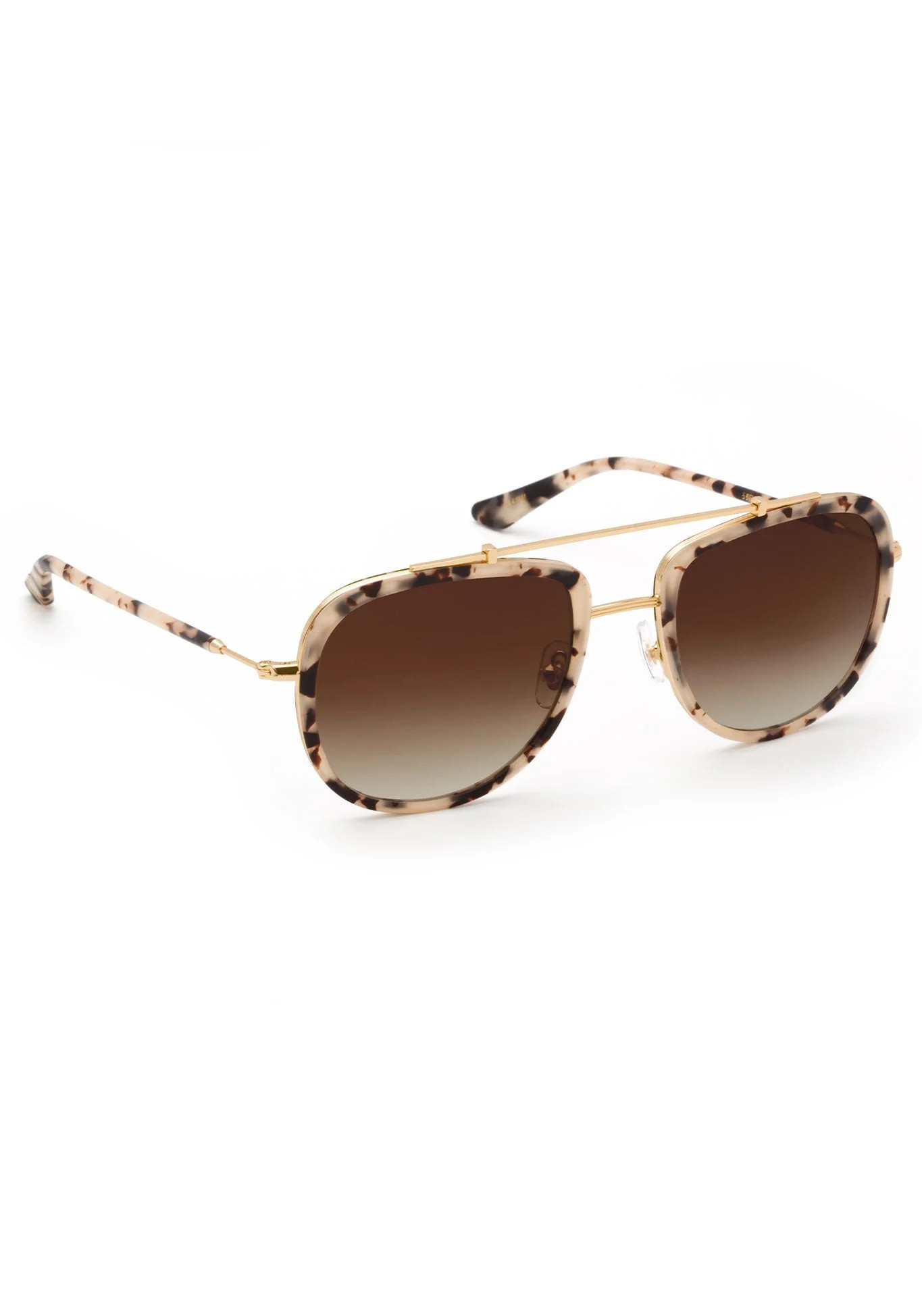 BRETON II | Matte Oyster 24K | KREWE Eyewear