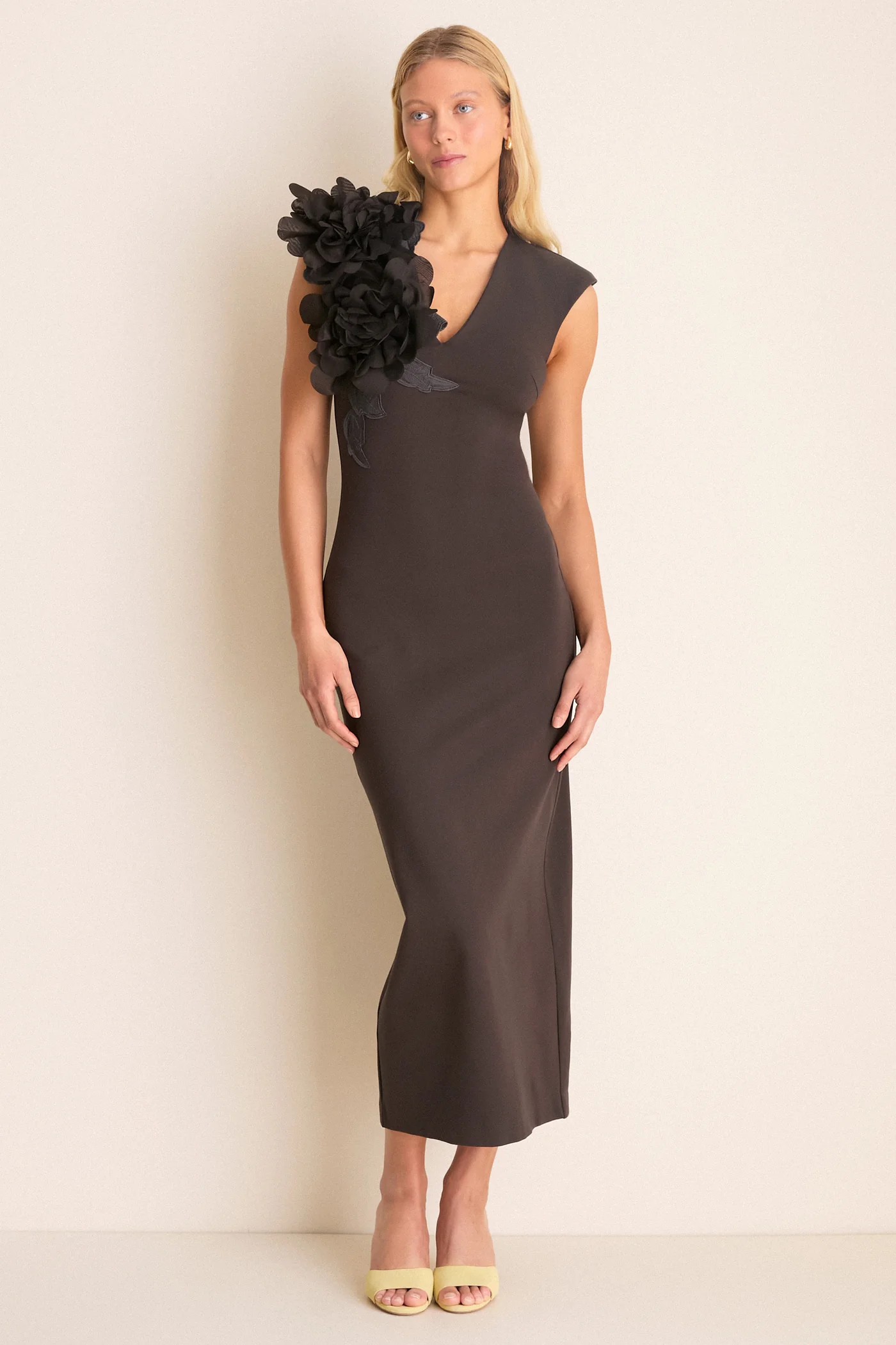 Exclusive Brown Zahara Dress | Tuckernuck (US)