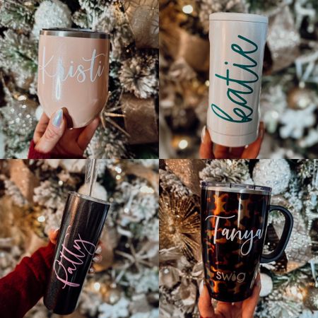 Holiday gift ideas! Tumbler, wine tumbled, white claw koozie from brumate, coffee mug 

#LTKSeasonal #LTKGiftGuide #LTKHoliday
