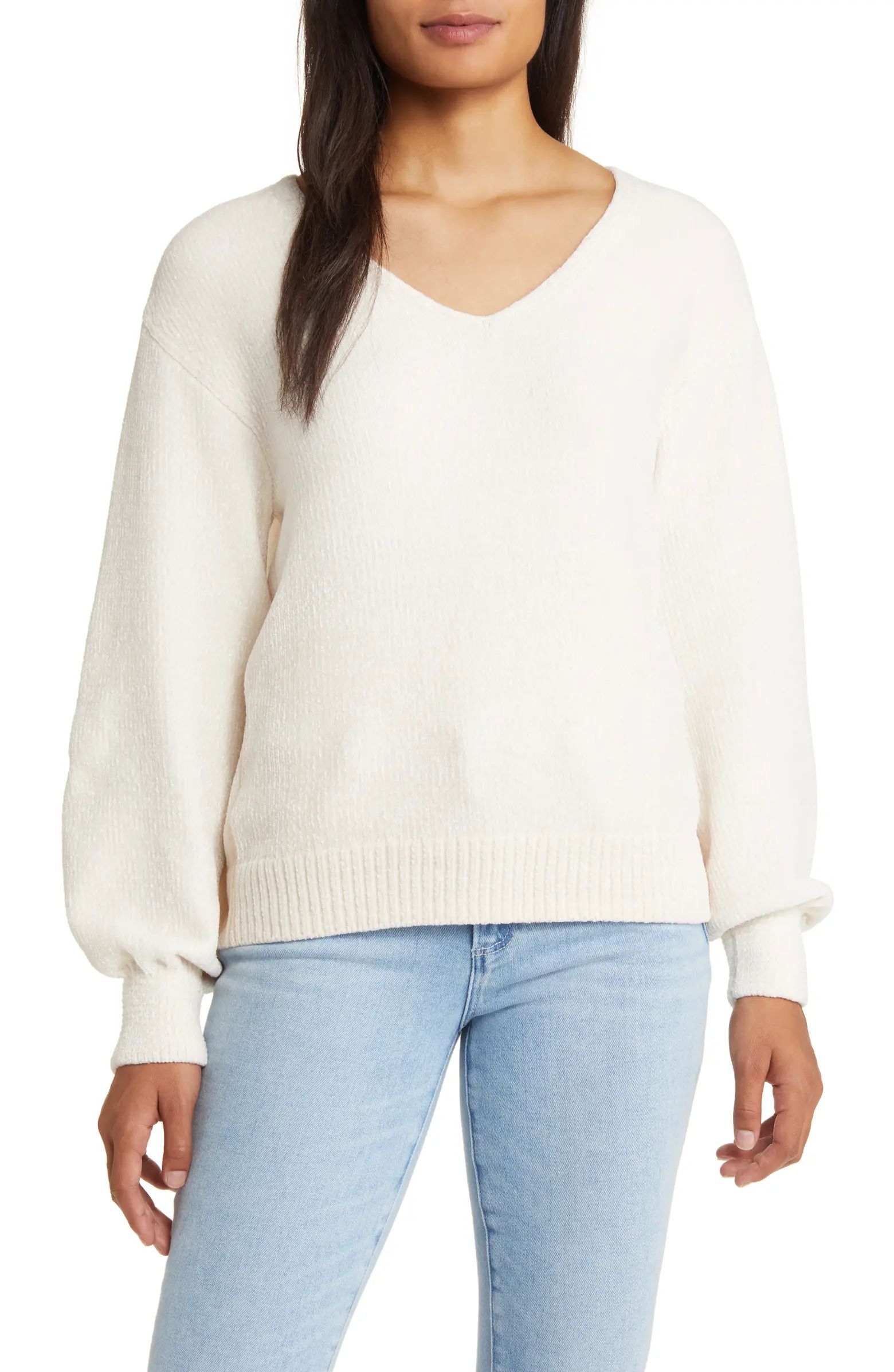 Island Luna Chenille Sweater | Nordstrom