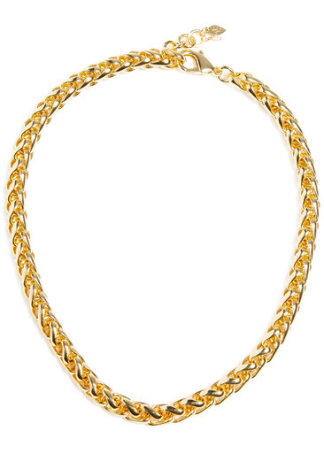 Liquid Gold gold-plated chain necklace | Harvey Nichols