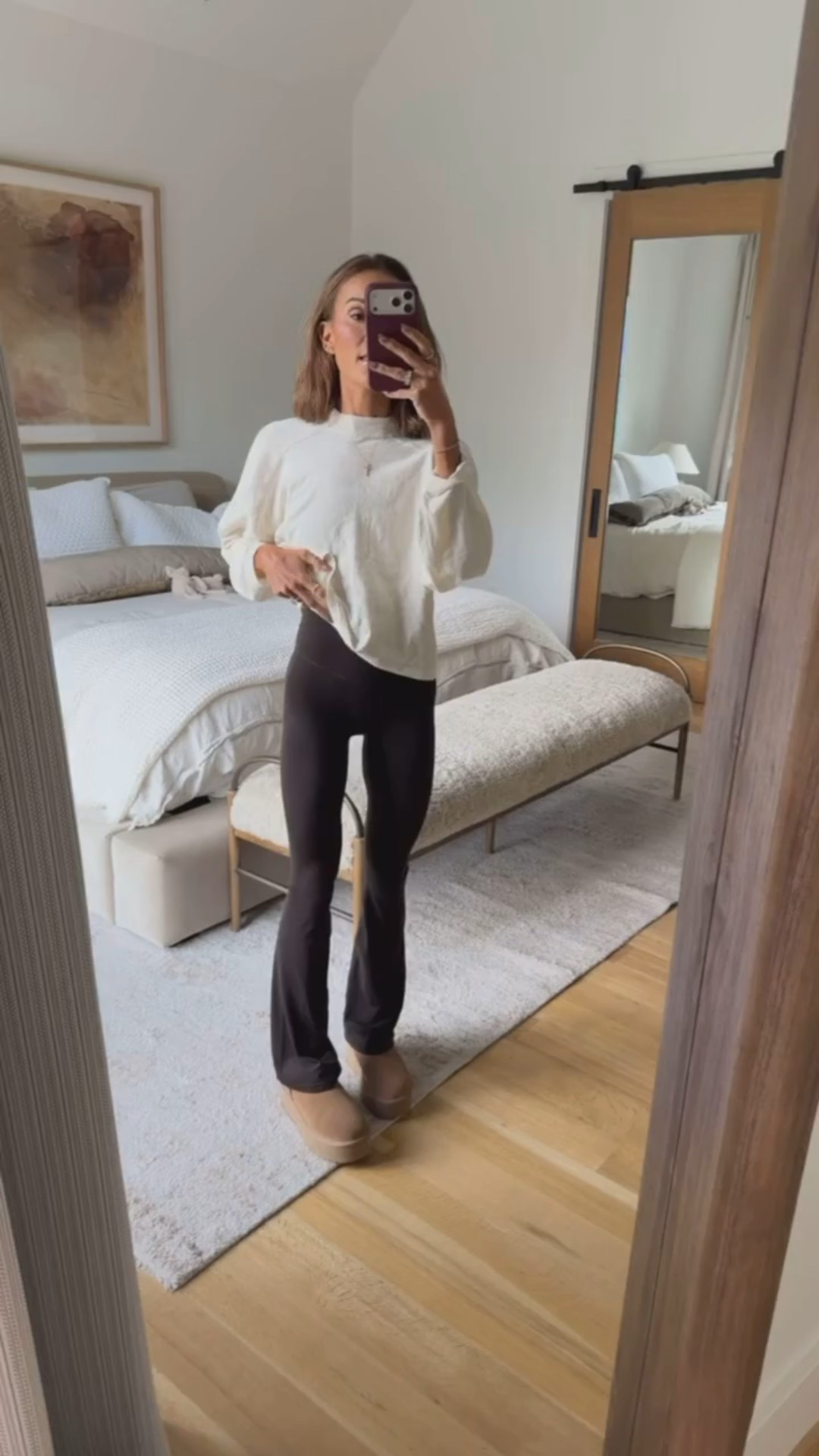 ls tee + my fave flare leggings both 40% off! 😍

#LTKSaleAlert